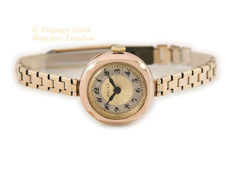 Rolex 9ct Pink Gold 1923 